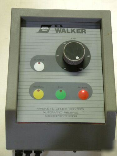 Nice walker electromagnetic chuck control * grinder