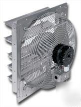 Shutter mounted fan, air circulator, blower,wall insert