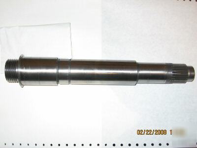 Spindle southbend model a 9 inch, nut, washer, key 
