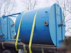 2,575 gallon fiberglass cone tank derakane 411JL mercer