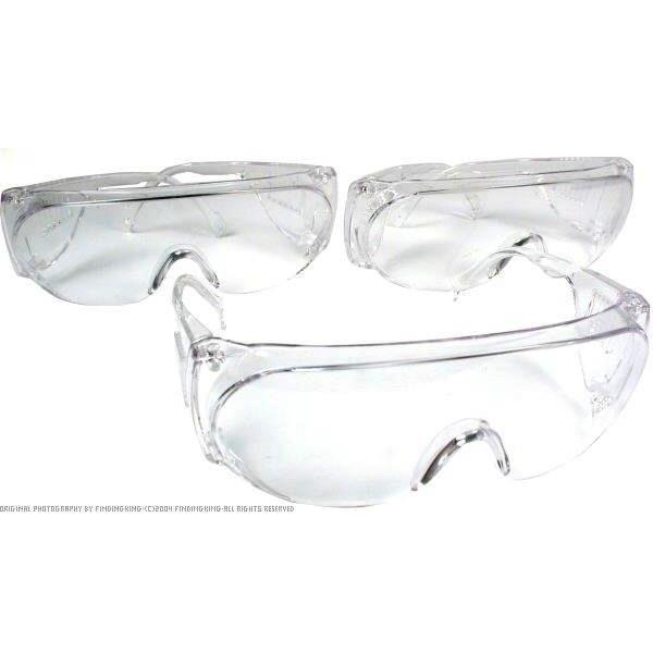 3 shooting safety glasses clear uv vision protection