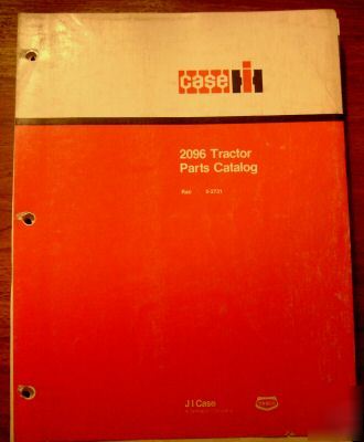 Case ih dealers 2096 tractor parts catalog book manual