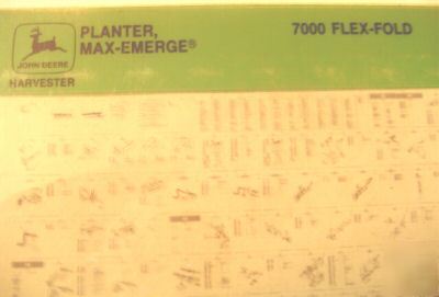 John deere 7000 fold max-emerge planter catalog fiche