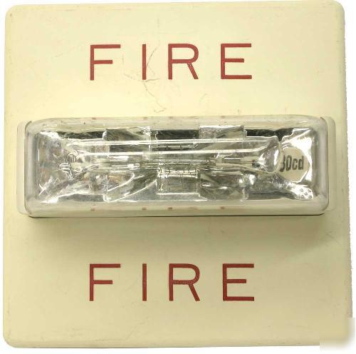 Wheelock rss-2430W fire alarm 30CD strobe white