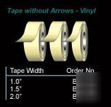 Glow in the dark vinyl tape 1.5