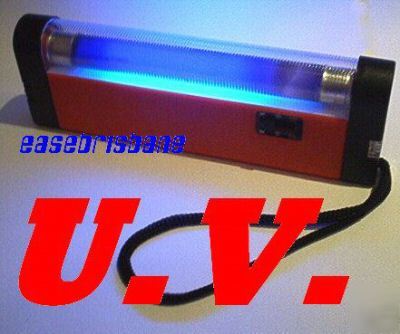 Handheld uv blacklight torch security / collectors /fun