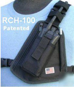 Hands free radio chest harness rch 100,pro &uhf radios