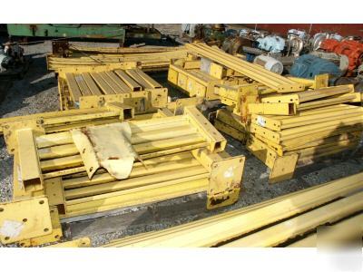 Lot of indoor machinery guard rails for inside mills