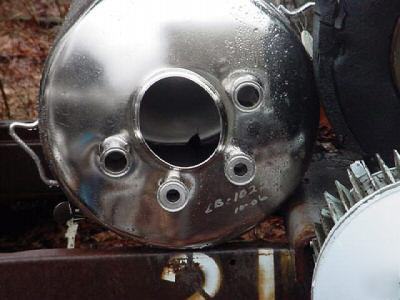 100 liter 316 stainless steel 42 inch pressure tank 