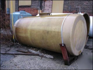 1200 gal fiberglass tank, horizontal - 19481