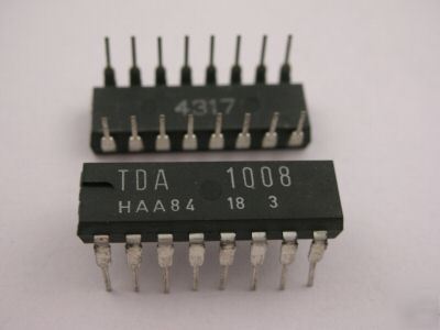 2PCS, TDA1008 tda 1008 integrated circuit