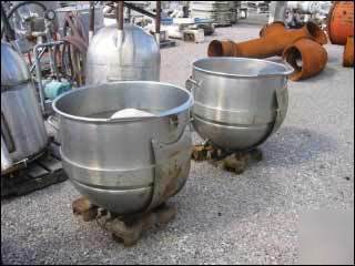90 gal stainless steel kettles, 32