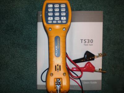 Fluke ts 30 indoor/outdoor phone&data line test/butt se