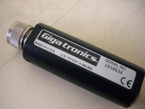 Gigatronics 80303A power sensor, 10 mhz - 26.5 ghz