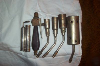 Lot of torches propane pluming and collectable