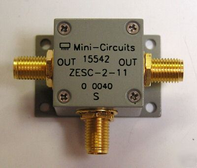 Mini-circuits zesc-2-11 2-way power splitter 10-2000MHZ