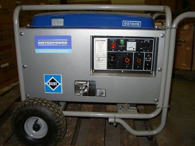 New silent gasoline generator by unitedpower (GG7200S)