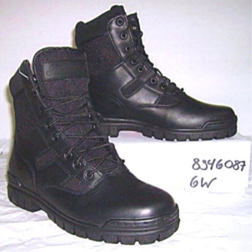 Police dept speed lace boots sz 8.5 xw 834 6087