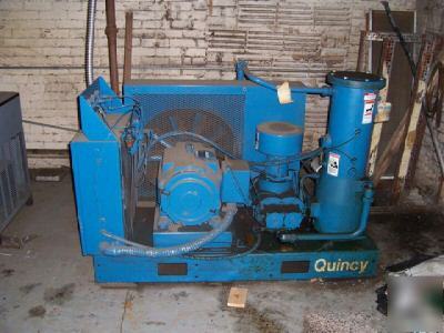 Rotorchamp Rotary Screw  Compressor on Air Compressor Rotary Screw Quincy Qsb 30