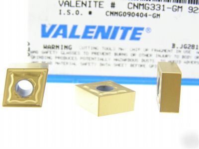 New 100 valenite cnmg 331-gm 929 carbide inserts N383