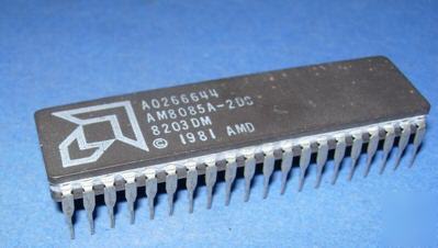 Amd AM8085A-2DC 40-pin cerdip cpu vintage 8085