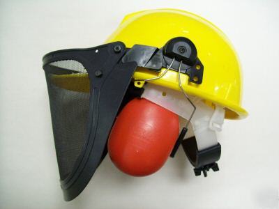 Commercial safety helmet construction hard earmuffs n/r