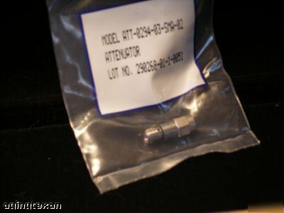 1 pair of midwest microwave sma 3DB 2.0GHZ attenuators