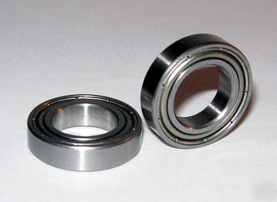 (10) 6801-zz ball bearings, 6801ZZ, 6801Z, z, 12X21 mm