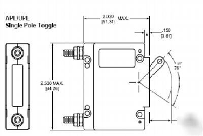 5 amp circuit breaker W91X1125, W91X11-2-5, p&b