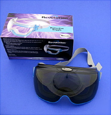 Allsafe revolution safety goggles smoke lens 30 pair