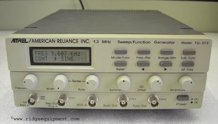 Amrel 13 mhz sweep/function generator fg-513 *nice*