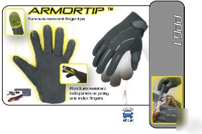 Hatch armortip puncture protective search gloves xxl