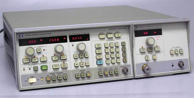 Hp 8350A sweep oscillator generator 2-26.5-ghz 83594A
