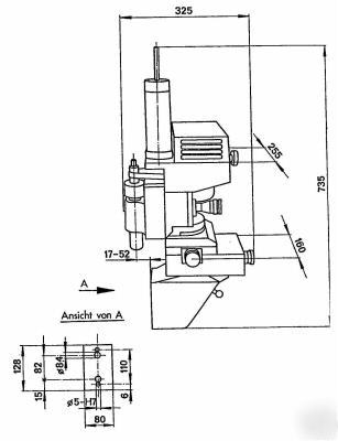 Imoberdorf unit 03 drilling attachment -rotary transfer