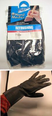 Lot of 24 prs lined neoprene gloves 