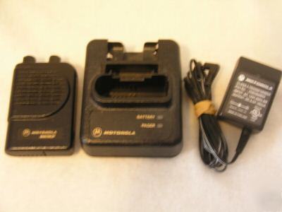 Motorola minitor iii pager fire ems vhf w/ charger