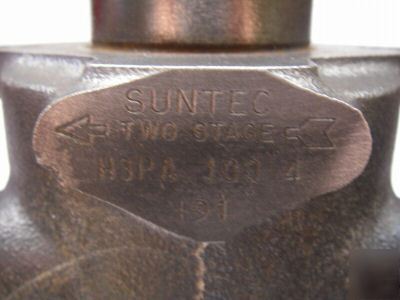 New * two stage fuel pump suntec series h model H3PA100 