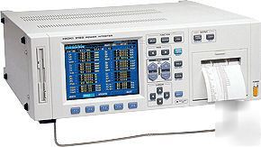 Hioki 3193 ac/ dc power monitor tester