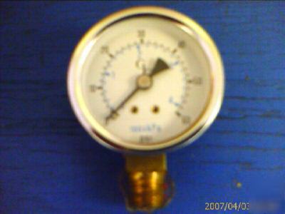 Hydraulic dry pressure guages/gage 60 psi