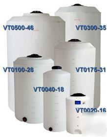 265 gallon vertical water storage tank