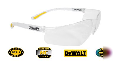 Dewalt contractor pro clear safety glasses