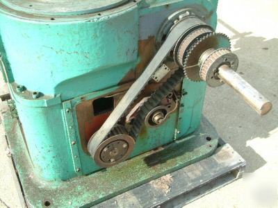 Ferguson hydraulic rotary indexing table index system
