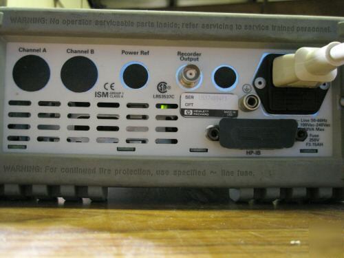 Hp epm-441A powermeter with hp 8482H sensor E4418A mint