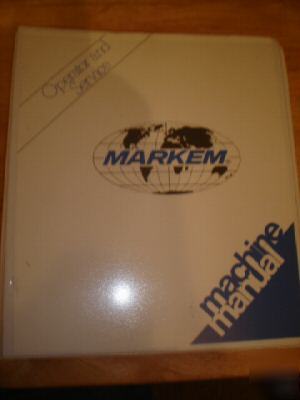 Markem operator service manual u-1455 & U1475 markers
