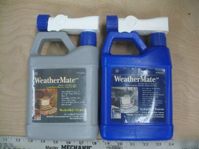 Weathermate wood deck cleaner & protector concentrate