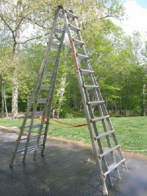 Little giant ladders skyscraper a-frame 21 step ladder