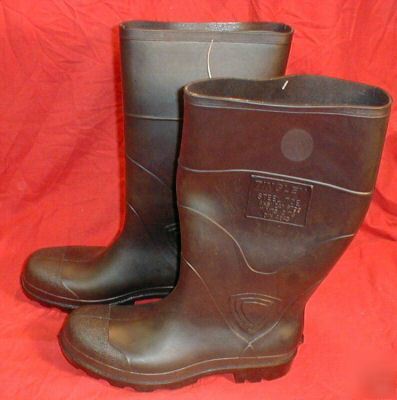 New tingley steel toe pvc safety boot brand size 11