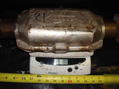 Scrap catalytic converter for recycle only, used #21