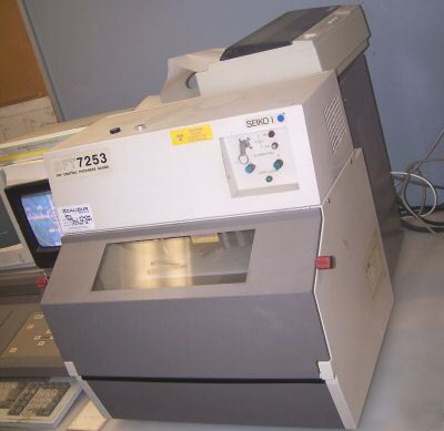 Seiko XRF7253 x-ray coating thickness gauge + interface