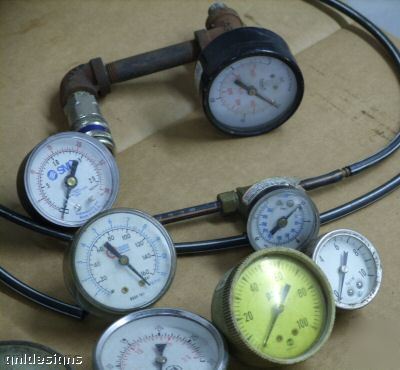30PC lot pressure gauges ashcroft usg smc trerice nice 